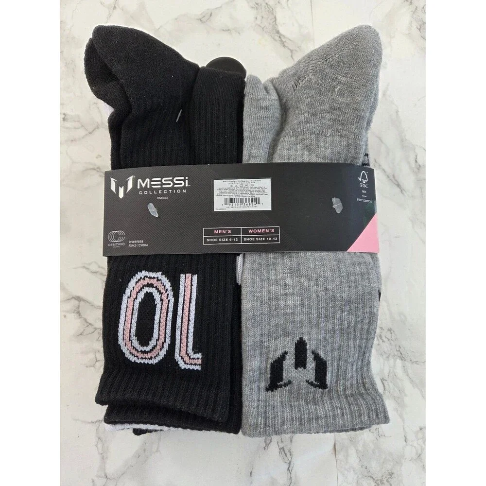 MESSI Collection Crew Socks NWT